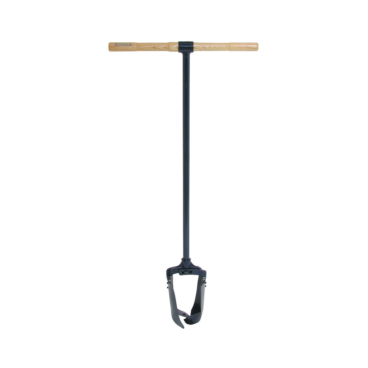 SEYMOUR S500 Industrial Series 21326 Iwan Adjustable Auger, Riveted Blade, Steel Blade, Hardwood Handle, 47 in OAL