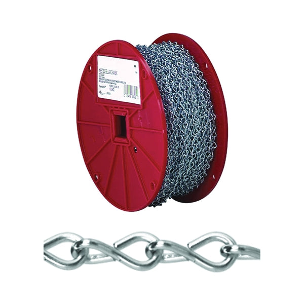 Campbell 072-1727N Jack Chain, #12, Steel, Zinc, 29 lb Working Load