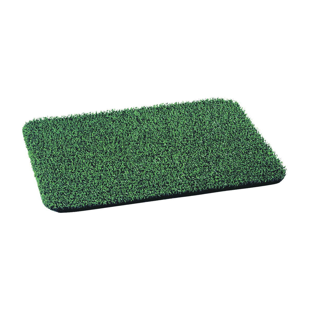 GRASSWORX Clean Machine 10372030 Door Mat, 30 in L, 18 in W, Rectangular, Medium Flair Pattern, Evergreen