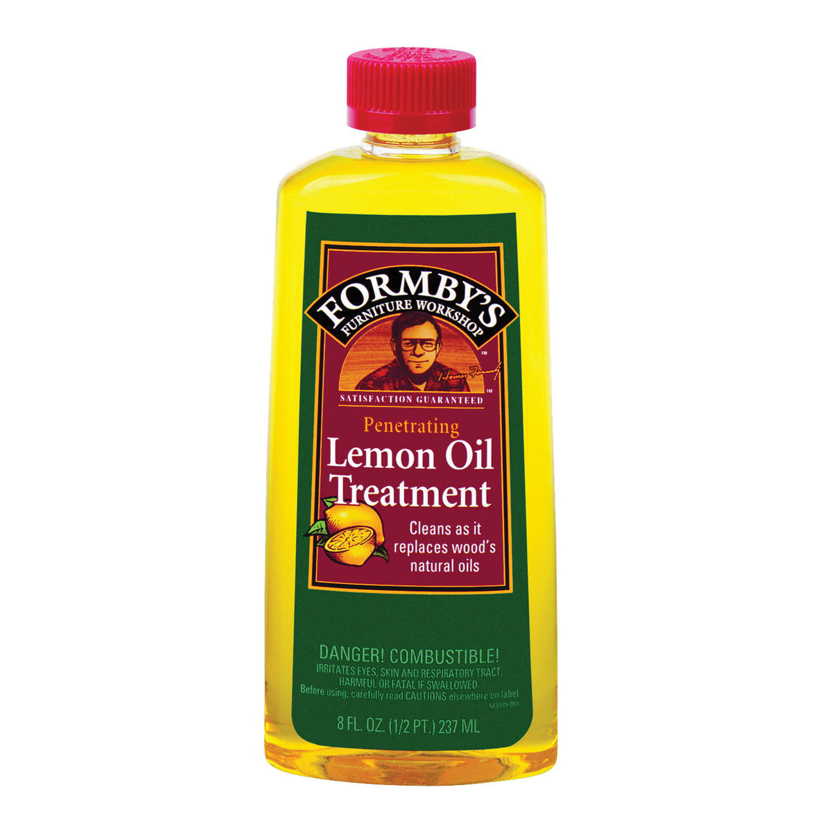 Formby's 30015000 Furniture Treatment, 8 oz, Liquid, Lemon