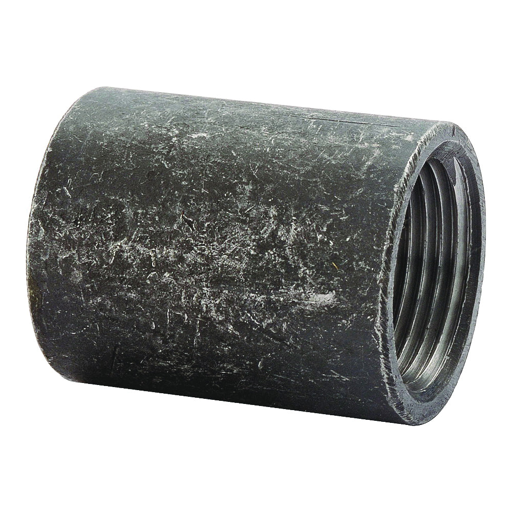 Prosource BSC 10 Merchant Pipe Coupling, 3/8 in, FIP, Malleable Iron