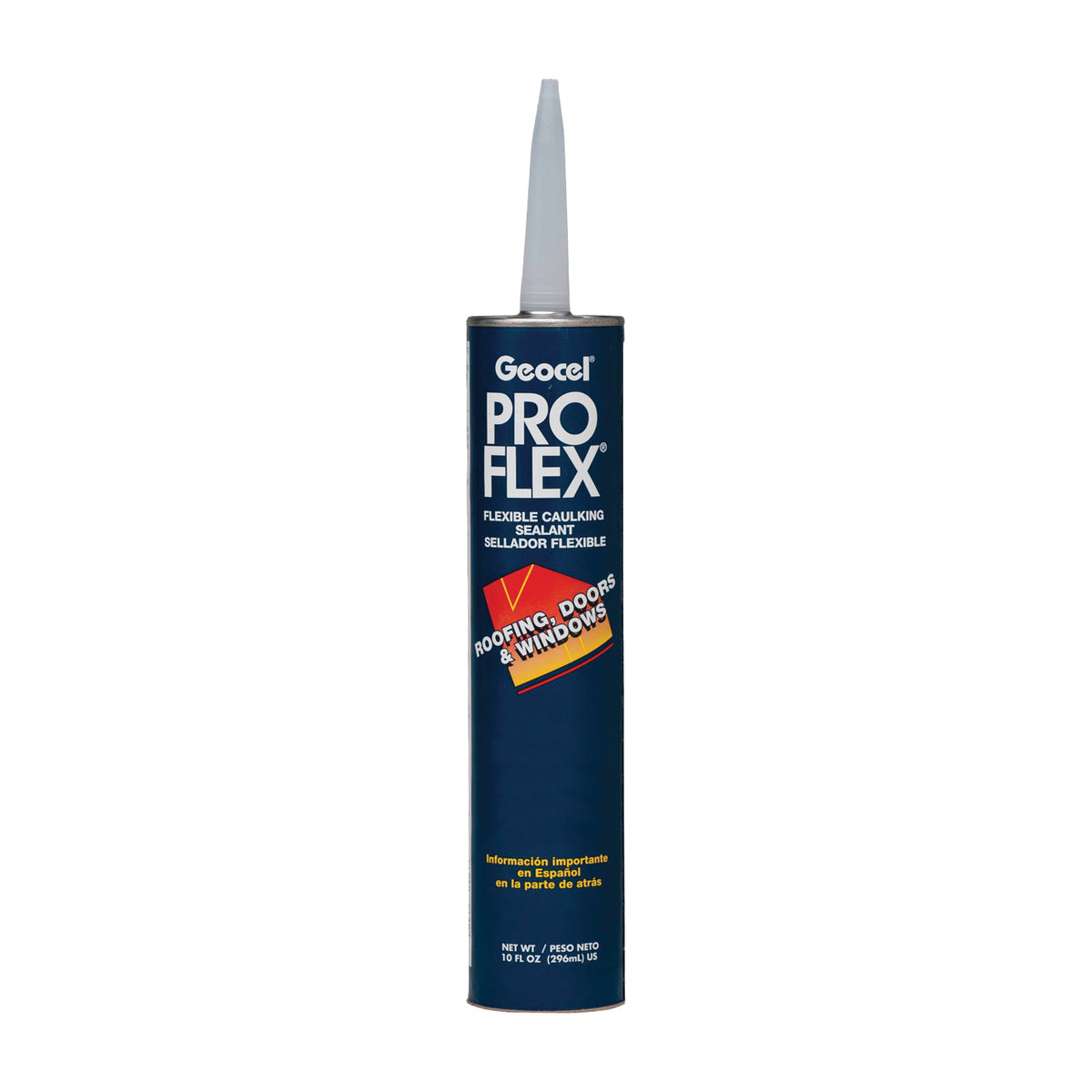 Geocel GC26100 Tripolymer Sealant, Clear, 4 days Curing, 0 to 140 deg F, 10 oz Cartridge