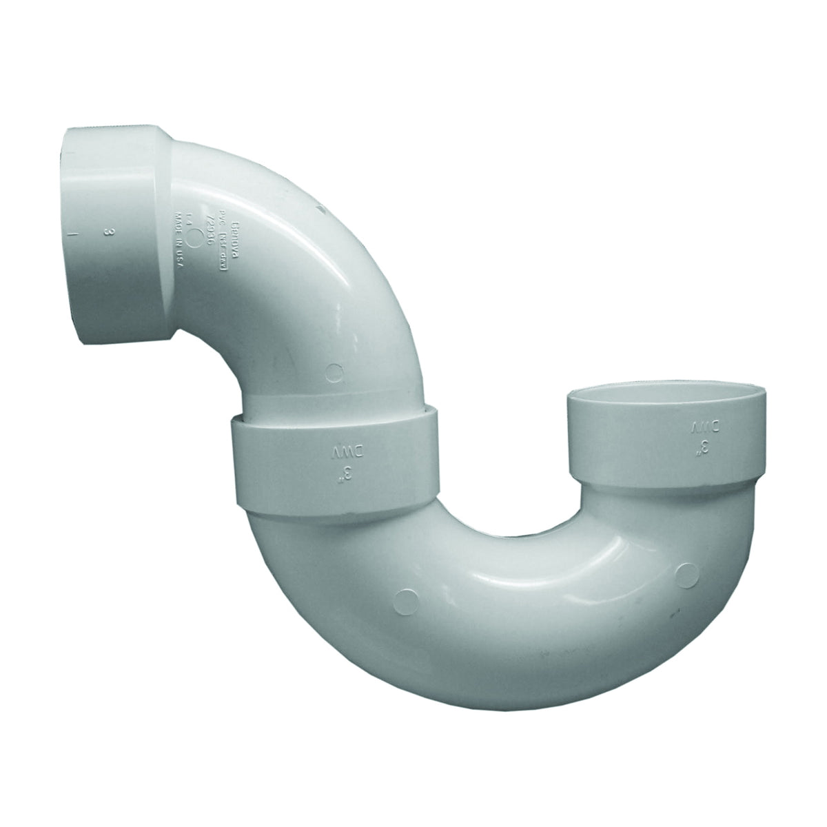 GENOVA 700 Series 78530 P-Trap, 3 in, SCH 40 Schedule