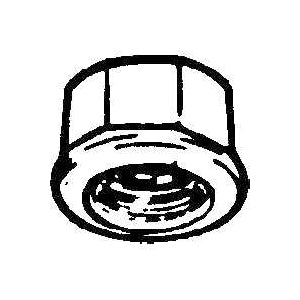 Simmons 1695 Drive Cap, 1-1/4 in, Male Thread