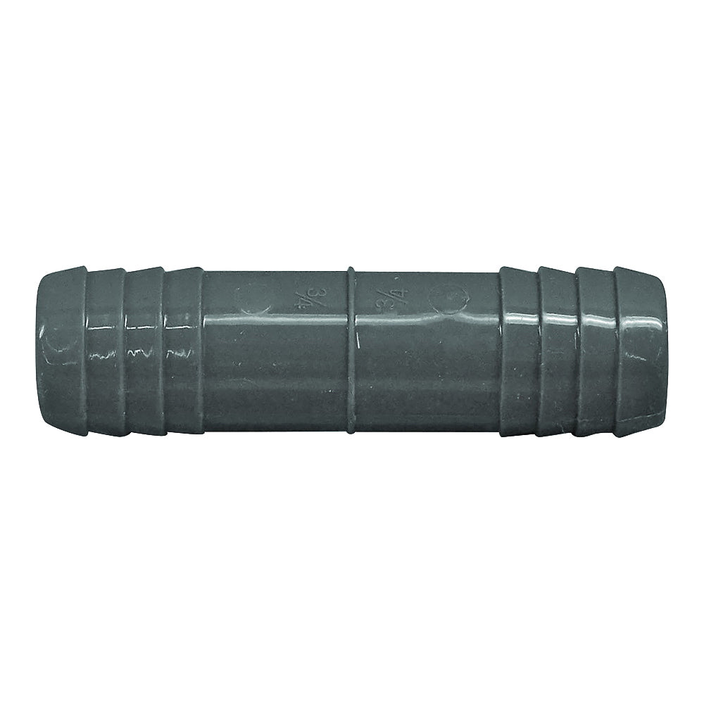 GENOVA 350107 Coupling, 3/4 in, Insert, Polypropylene/PVC