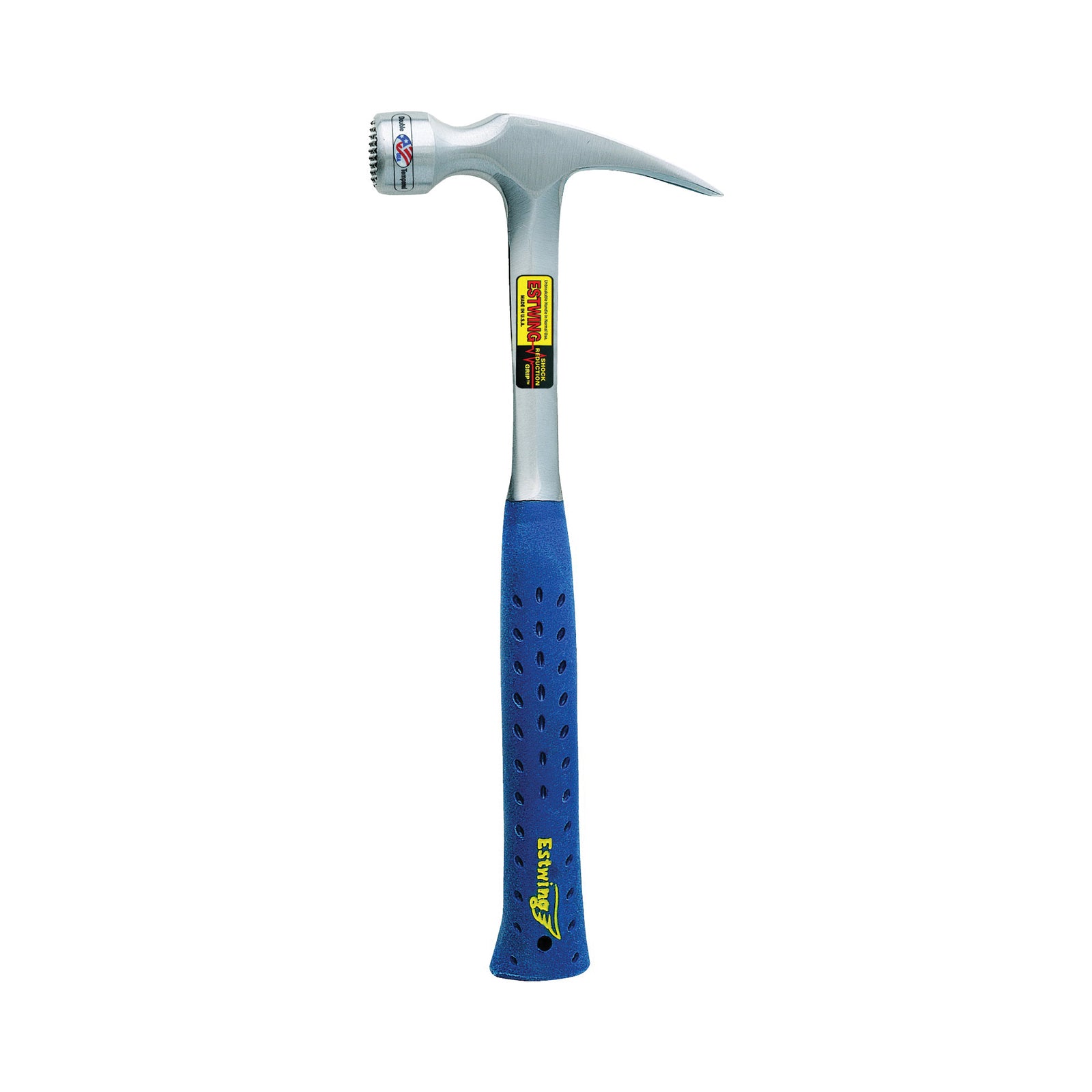 Estwing E3-22SMR Hammer, 22 oz Head, Framing, Rip Claw, Milled Head, Steel Head, 13-3/4 in OAL