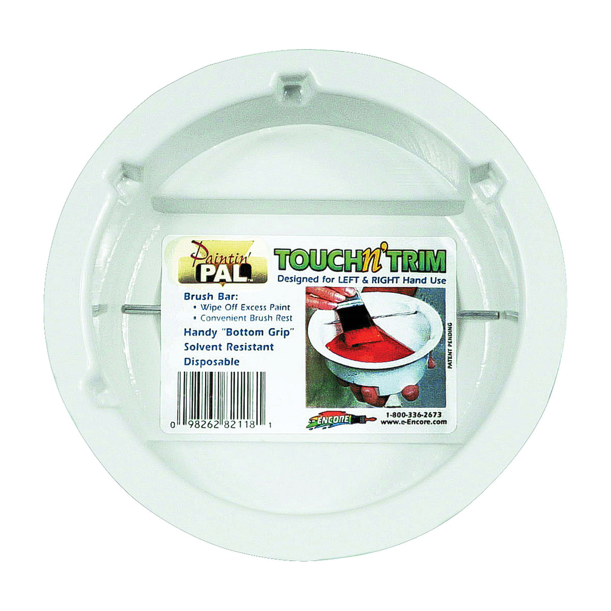 ENCORE Plastics 82118 Painters Tray, Touch-N-Trim, White