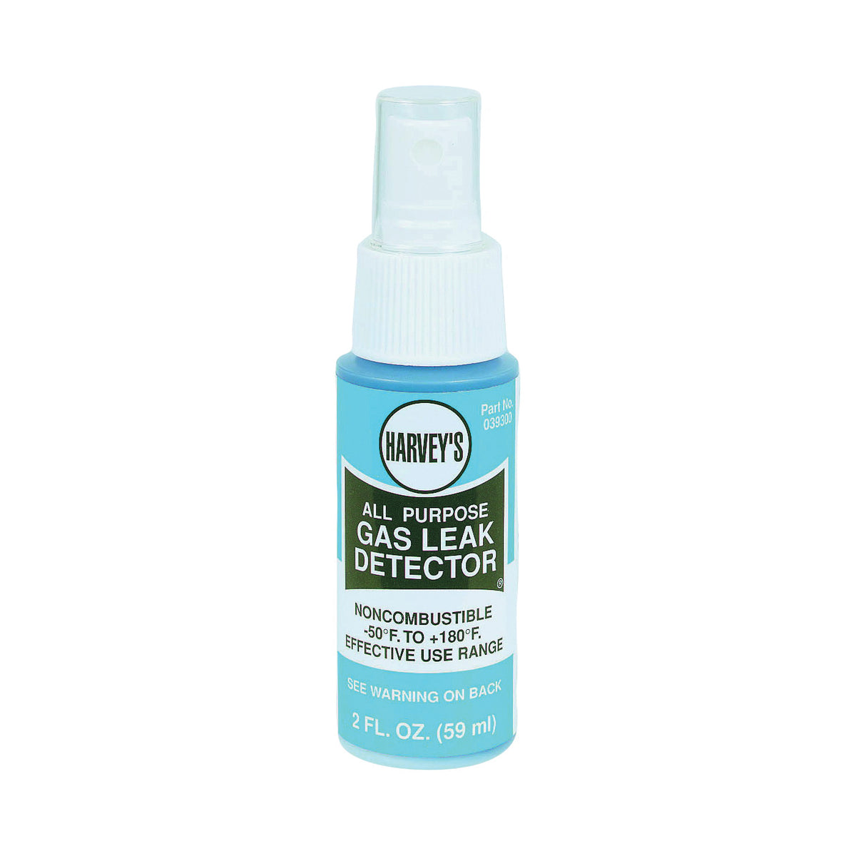 Harvey 039300 Gas Leak Detector, Liquid, Blue, 2 oz Bottle