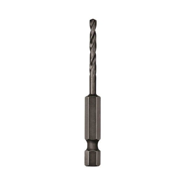 DeWALT DD5122 Impact Drill Bit, 11/32 in Dia, 4 in OAL, Spiral Flute, 1/4 in Dia Shank, Hex Shank