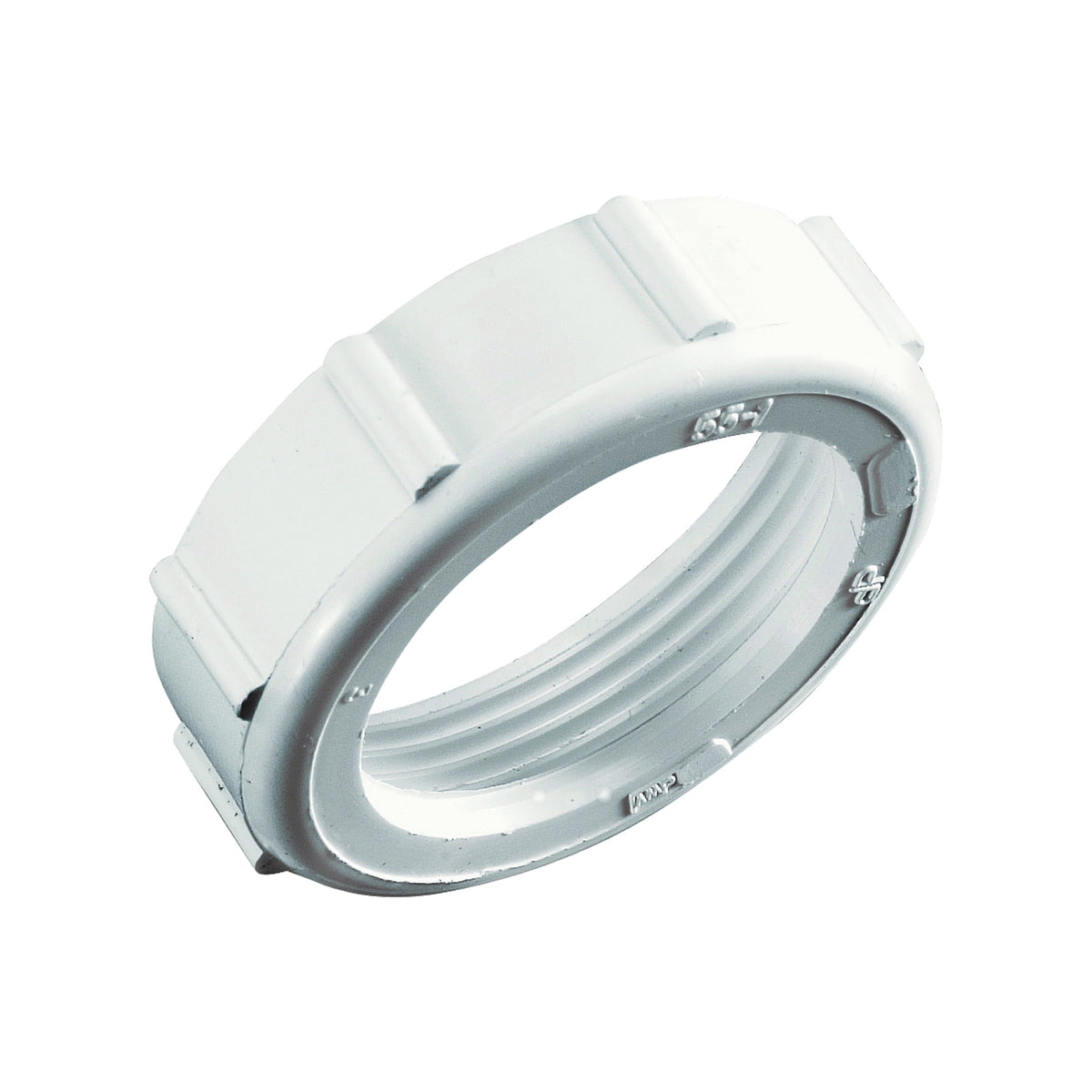 Plumb Pak PP9256W Slip-Joint Nut, PVC, White