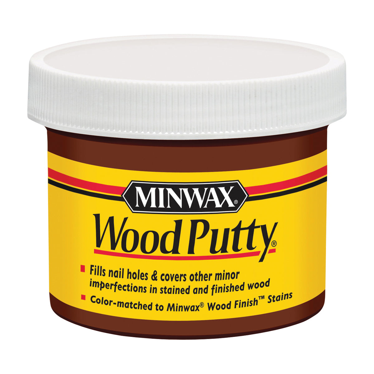 Minwax 13617000 Wood Putty, Liquid, Walnut, 3.75 oz Jar
