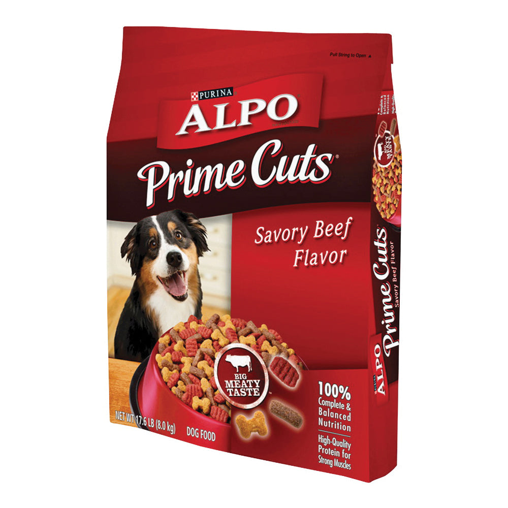 Alpo 1113214544 Dog Food, Dry, Savory Beef Flavor, 16 lb Bag