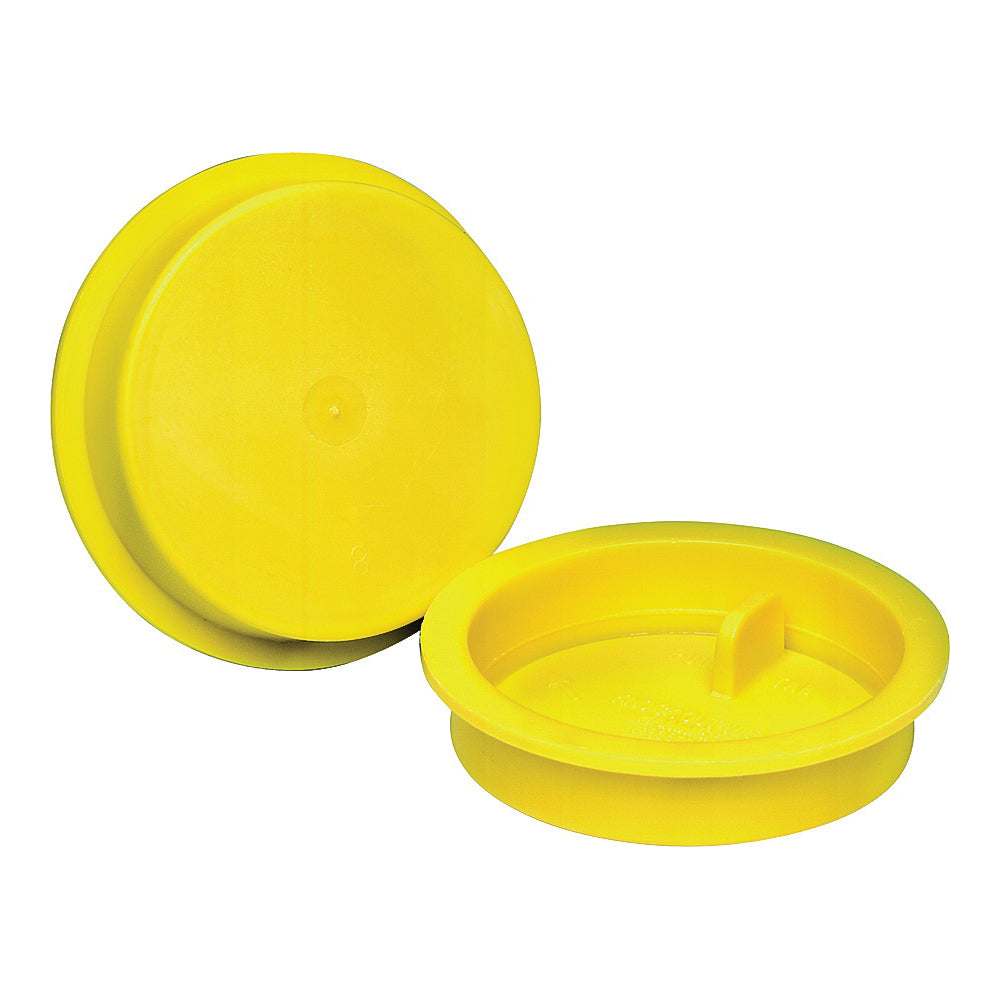 Oatey Knock-Out 39100 Test Cap with Barcode, 1-1/2 in Connection, ABS, White