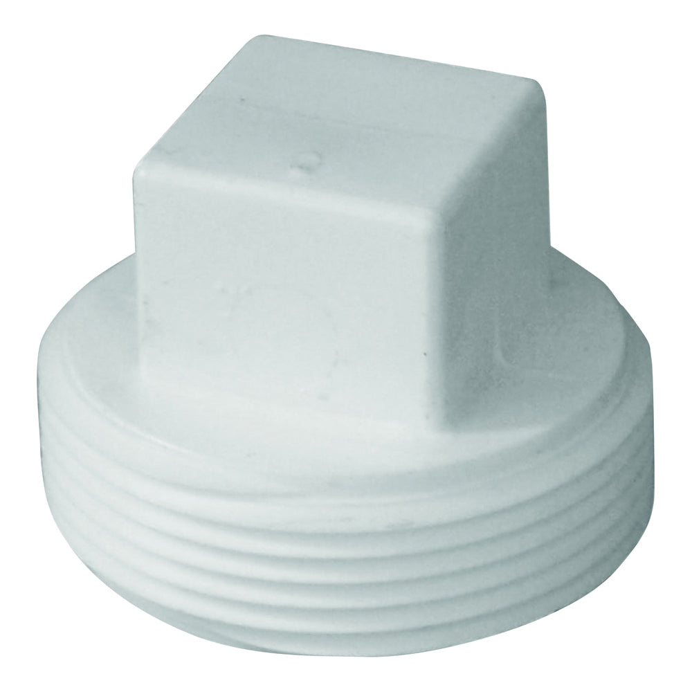 GENOVA 71815 Plug, 1-1/2 in, MIP, PVC, SCH 40 Schedule