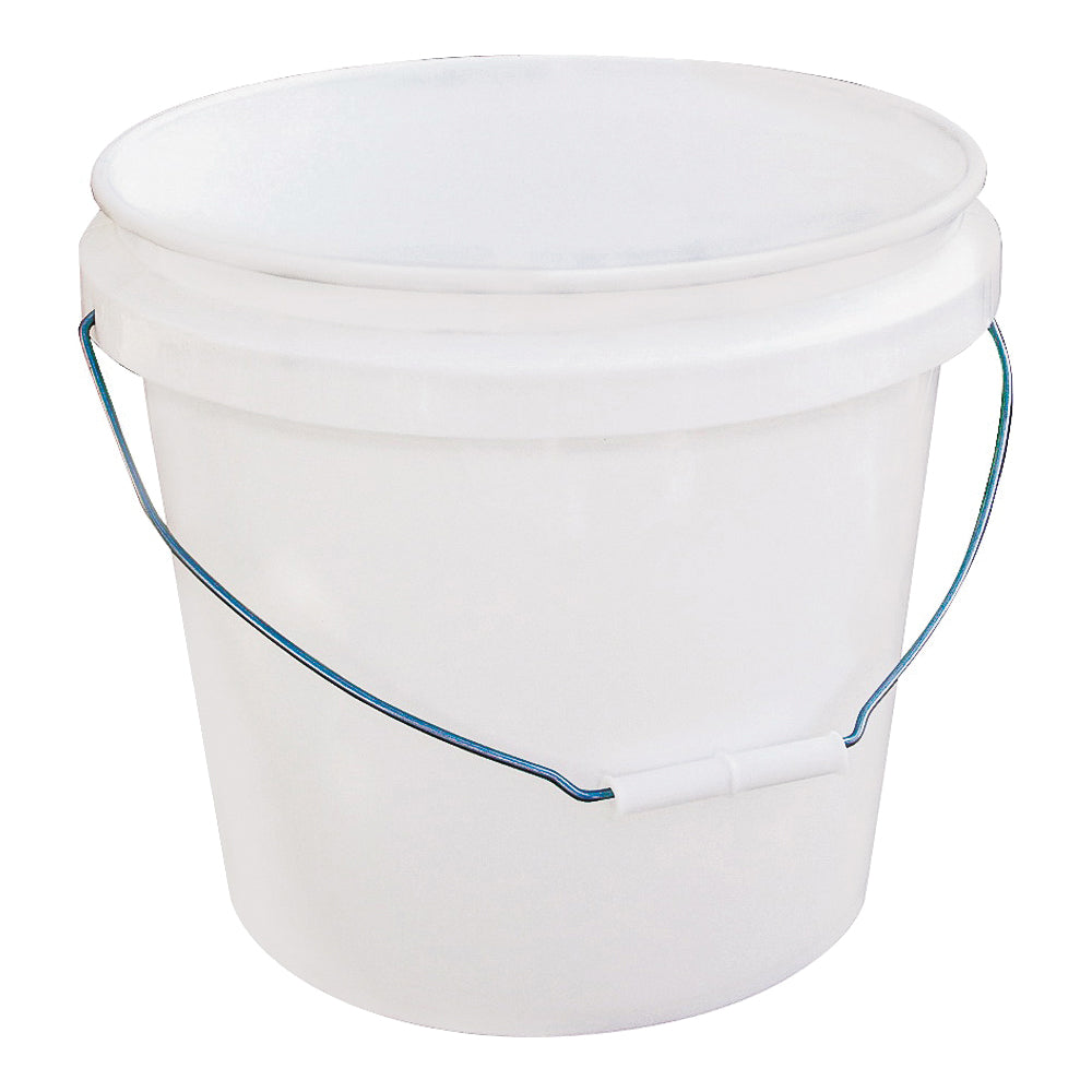 ENCORE Plastics 201215 Paint Bucket, 3.5 gal Capacity, Plastic, White