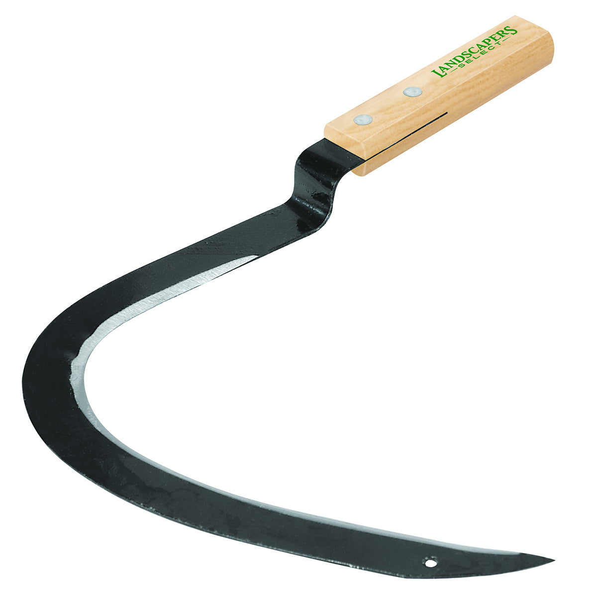 Landscapers Select 34575 Grass Hook, Steel Blade, Wood Handle, 5.5 in L Handle