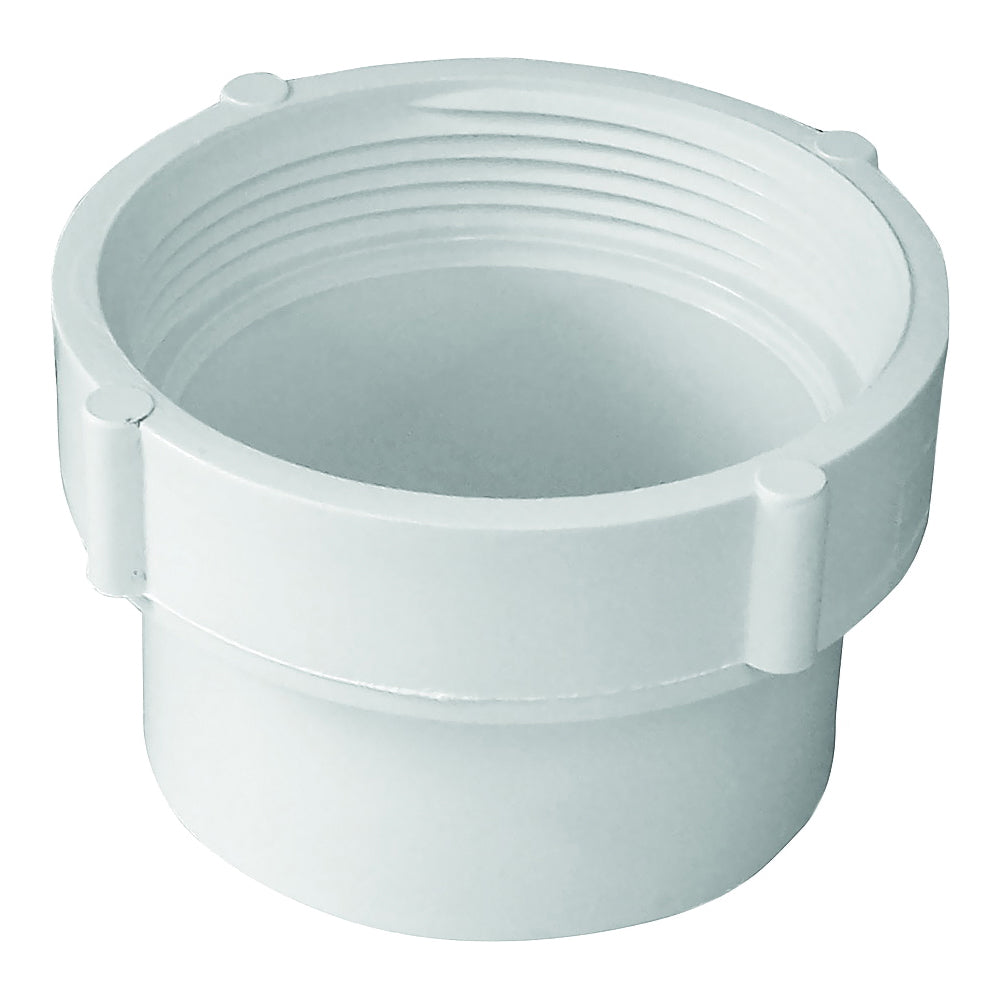 GENOVA 41629 Fitting Cleanout Body, 3 in, Spigot x FIP, PVC, SCH 40 Schedule