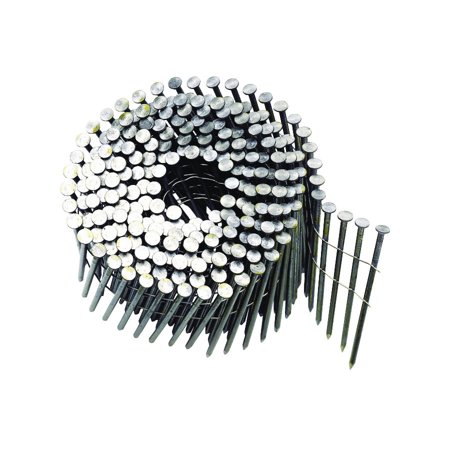 Bostitch C8P120D Framing Nail, 2-1/2 in L, Steel, Smooth Shank