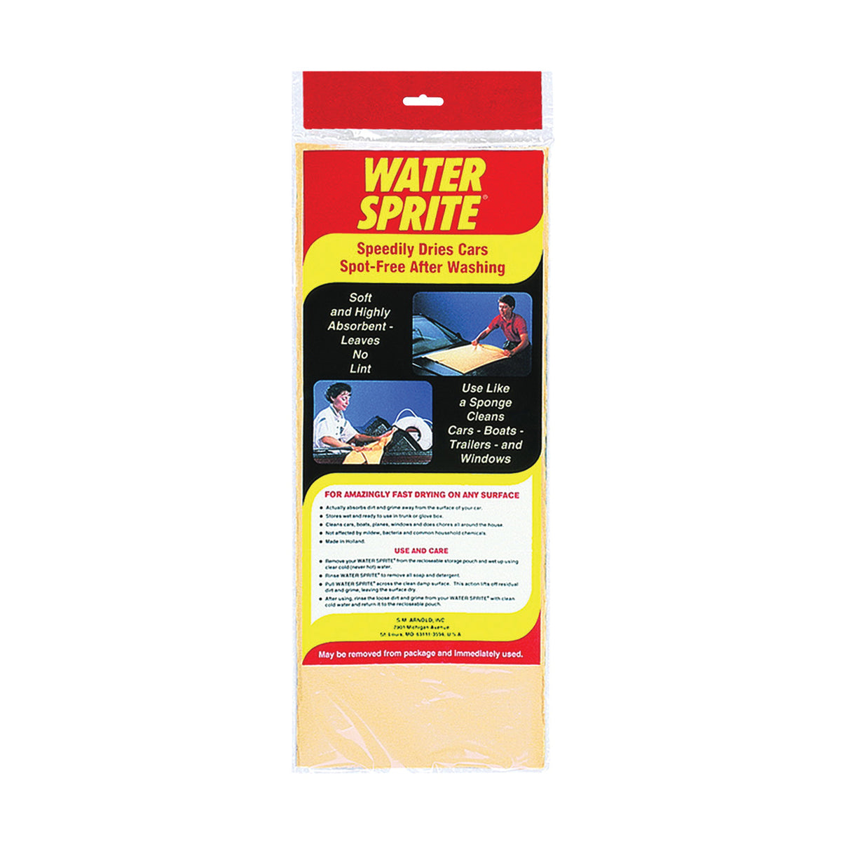 WATER SPRITE WS24 Chamois, 326 sq-in, Synthetic