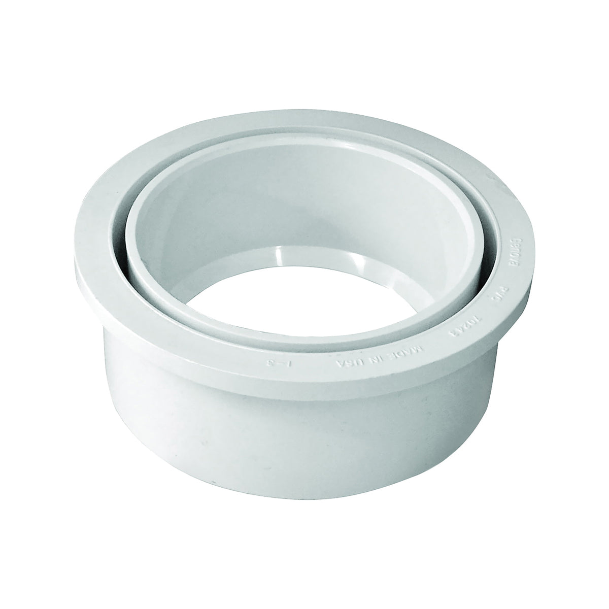 GENOVA 700 Series 70243 Pipe Reducing Bushing, 4 x 3 in, Spigot x Hub, SCH 40 Schedule