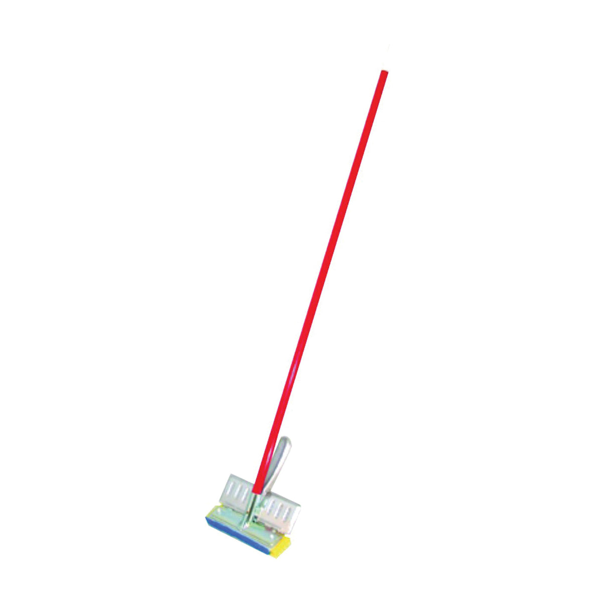 BIRDWELL 529-4 Sponge Mop, Cellulose Sponge Mop Head, Metal Handle