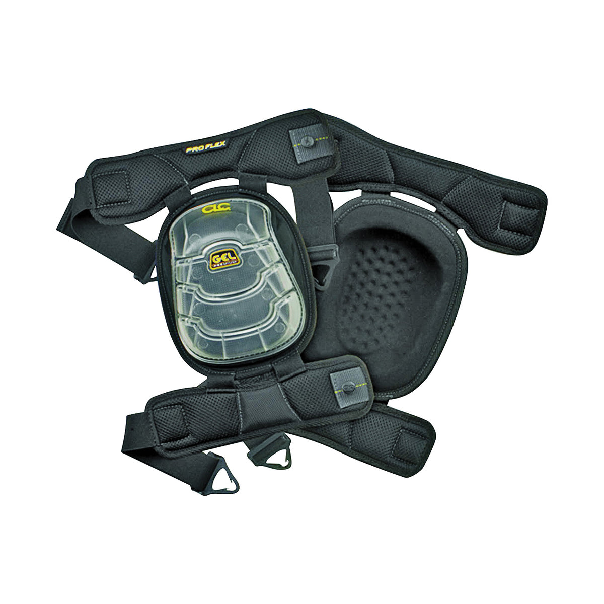 CLC 378 Articulated Stabilizer Knee Pad, TPE Cap, Polyurethane Pad, Quick-Release Closure