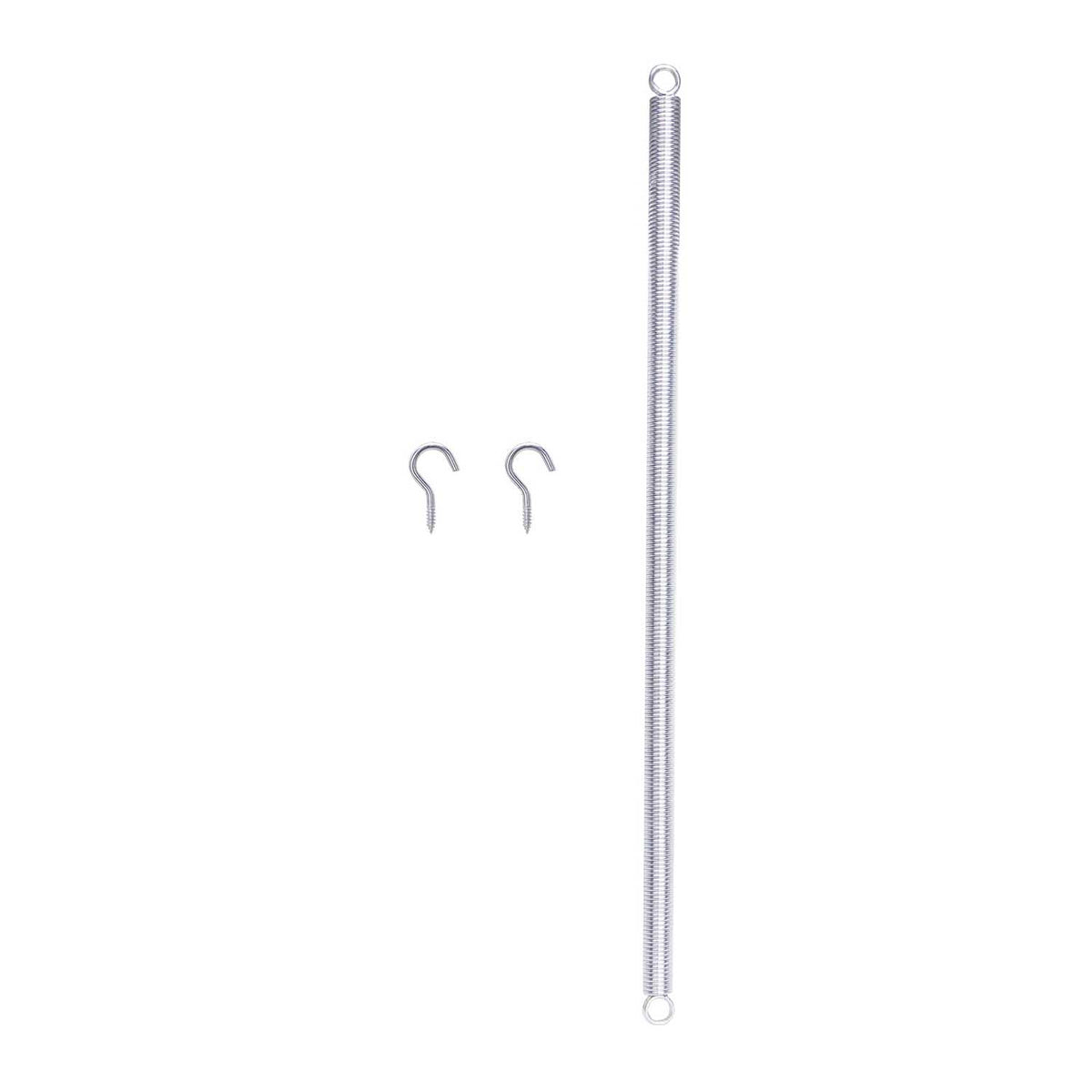 ProSource LR1033L Door Spring, 15/32 in Dia, 16 in L, Steel, Zinc