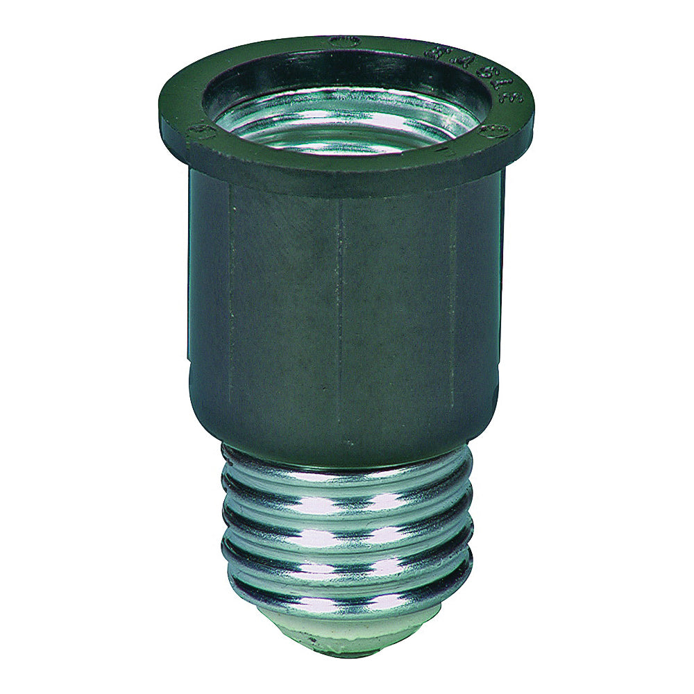 Eaton Cooper Wiring 1054-BOX Socket Extension with Keyless Switch, 660 W, Phenolic Porcelain, Black