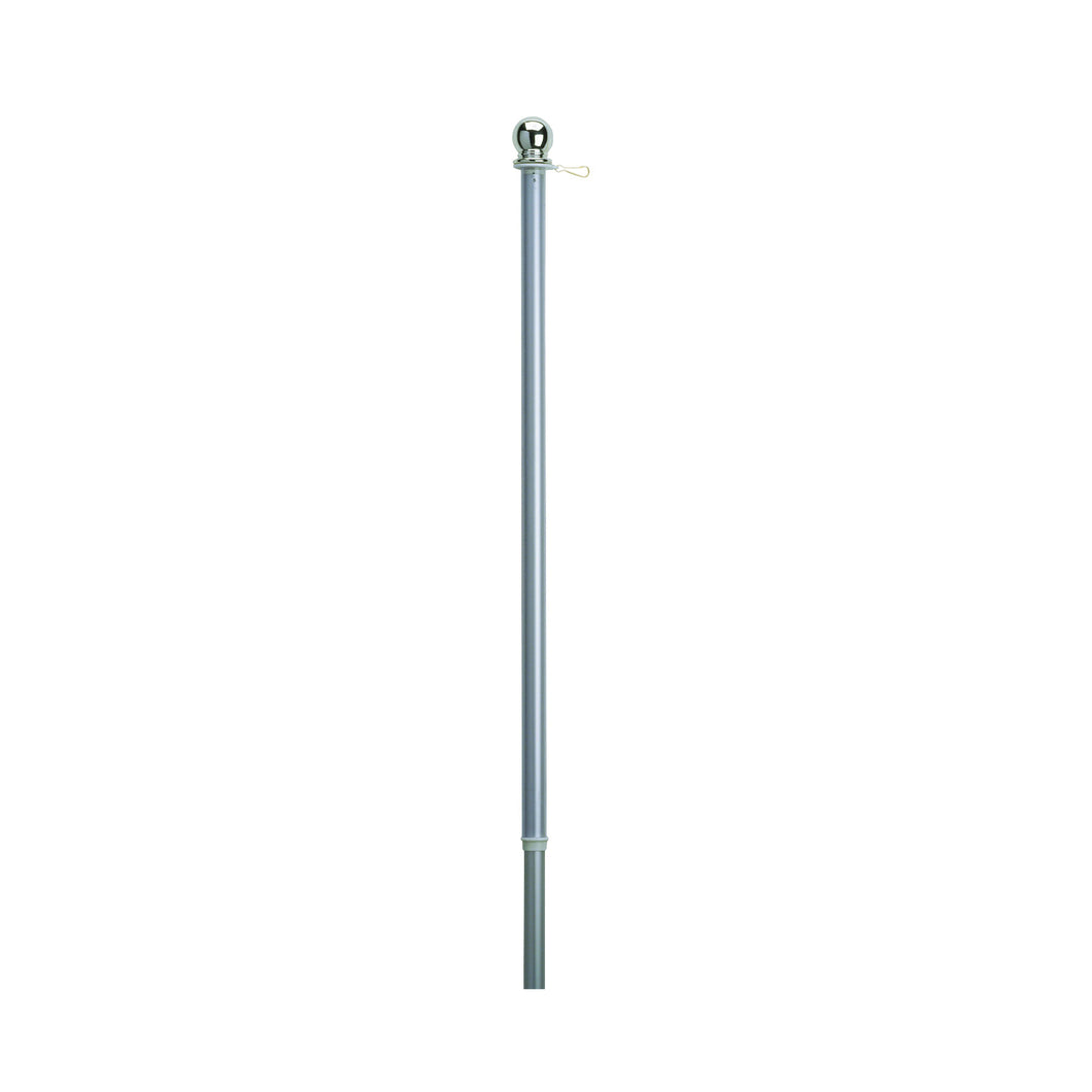 Valley Forge 60731 Flag Pole, 1 in Dia, Aluminum