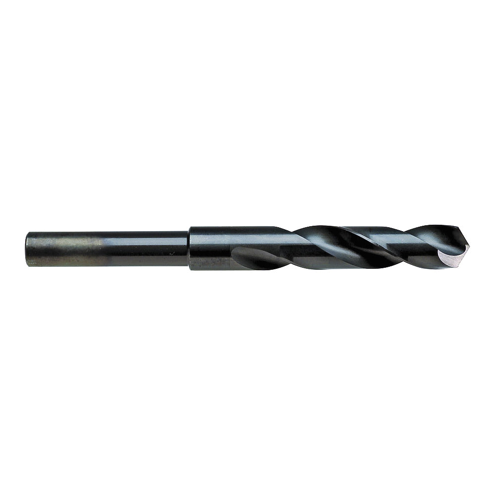 IRWIN 91148 Silver and Deming Drill Bit, 3/4 in Dia, 6 in OAL, Spiral Flute, 1/2 in Dia Shank, Flat, Reduced Shank
