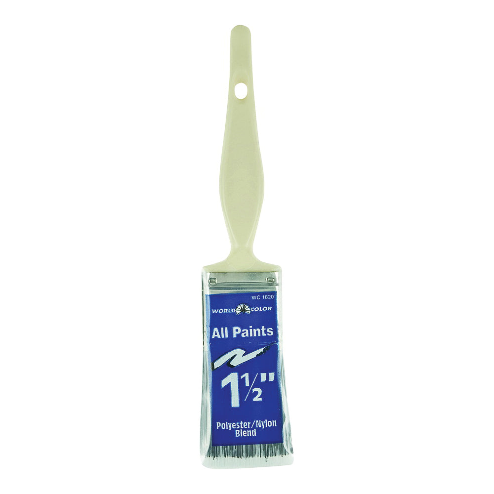 Linzer 1820-1.5 Paint Brush, 1-1/2 in W, 2-1/4 in L Bristle, Varnish Handle