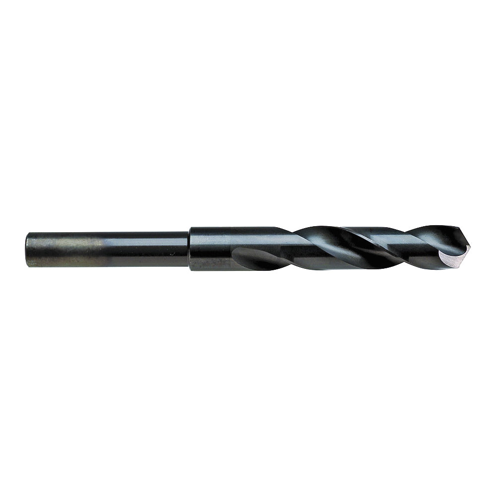 IRWIN 91156 Silver and Deming Drill Bit, 7/8 in Dia, 6 in OAL, Spiral Flute, 1/2 in Dia Shank, Flat, Reduced Shank