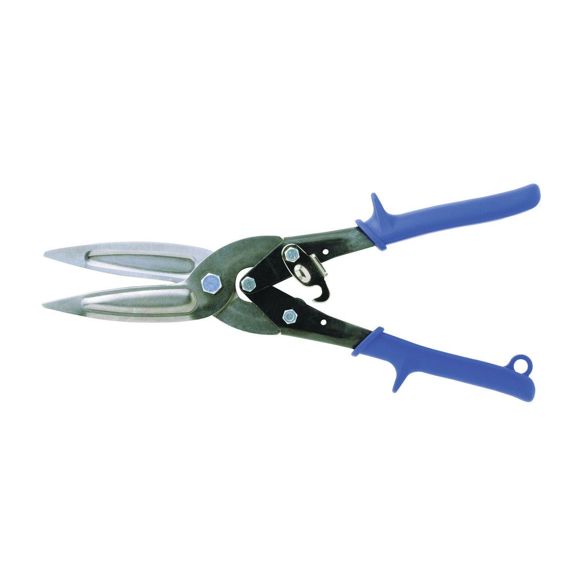 IRWIN 21304ZR Utility Snip, 11-3/4 in OAL, 3-1/8 in L Cut, Compound Cut, Steel Blade, Double-Dipped Handle