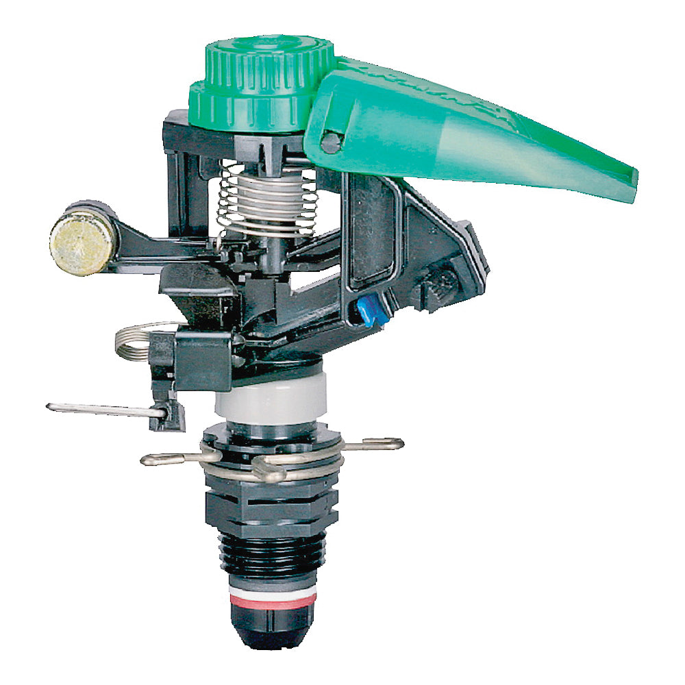 Rain Bird P5R Impact Sprinkler, 1/2 in Connection, Full/Part-Circle, Bayonet Nozzle, Polymer/Stainless Steel