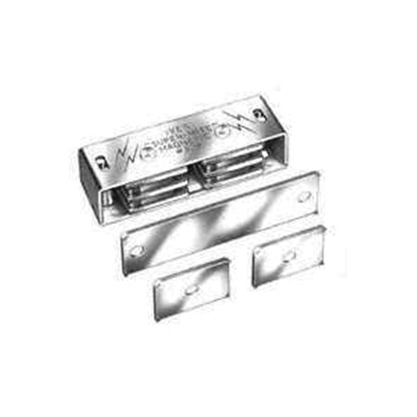 Schlage 327A3 Magnetic Catch, Aluminum, Brass