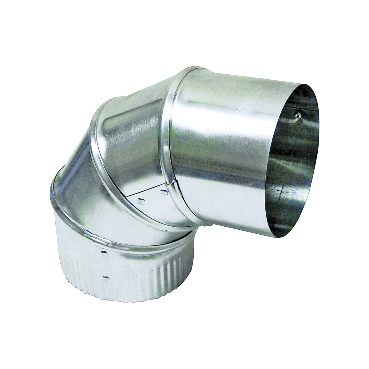 Lambro 2300 Vent Elbow, 3 in Connection, 26 Gauge, Aluminum