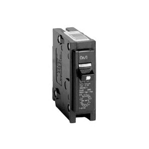Cutler-Hammer CL115 Circuit Breaker, Type CL, 15 A, 1 -Pole, 120/240 V, Plug Mounting
