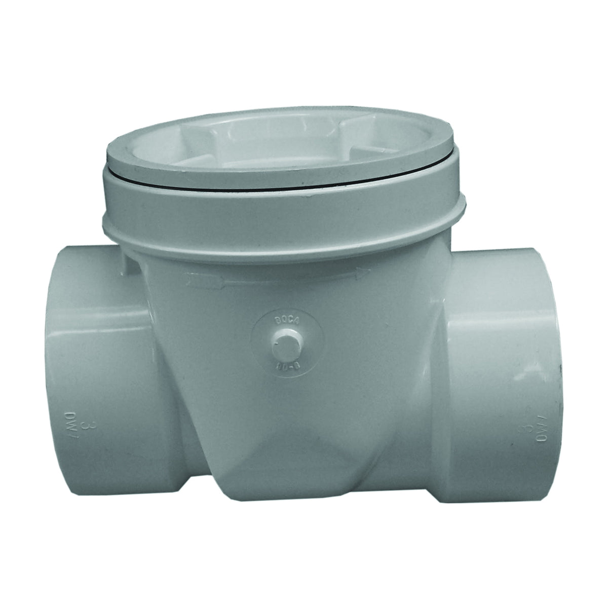 GENOVA 77640 Backwater Valve, 4 in Connection, PVC
