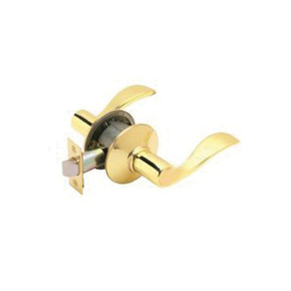 Schlage Accent Series F10V ACC 605 Passage Lever, Zinc, Brass