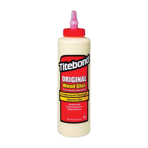 Titebond 5064 Wood Glue, Yellow, 16 oz Bottle