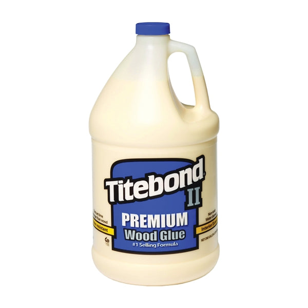 Titebond II 5006 Wood Glue, Yellow, 1 gal Jug