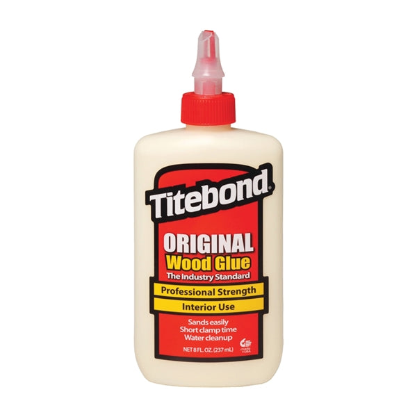 Titebond 5063 Wood Glue, Yellow, 8 oz Bottle