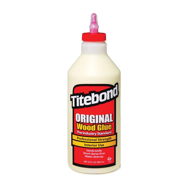 Titebond 5065 Wood Glue, Yellow, 1 qt Bottle