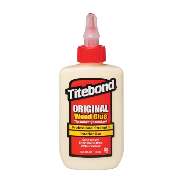 Titebond 5062 Wood Glue, Yellow, 4 oz Bottle