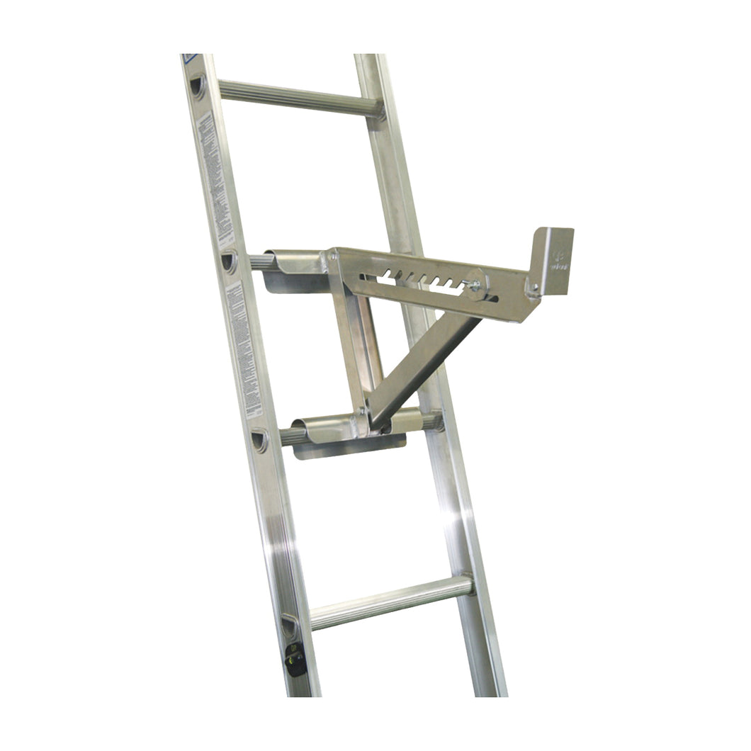 Qualcraft 2420 Ladder Jack, 2-Rung, Short Body, Aluminum, For: Round or D-Rung Style Ladders