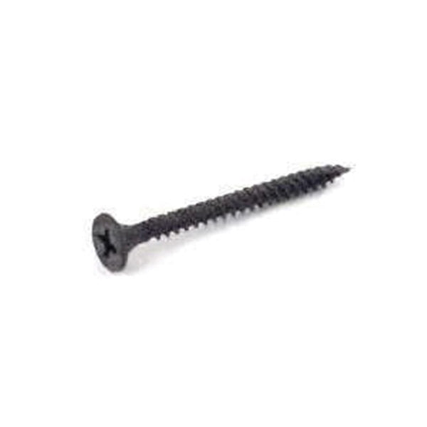 ProFIT 0280074 Screw, #6 Thread, 1-1/4 in L, Fine Thread, Bugle Head, Phillips Drive, Sharp Point, Phosphate