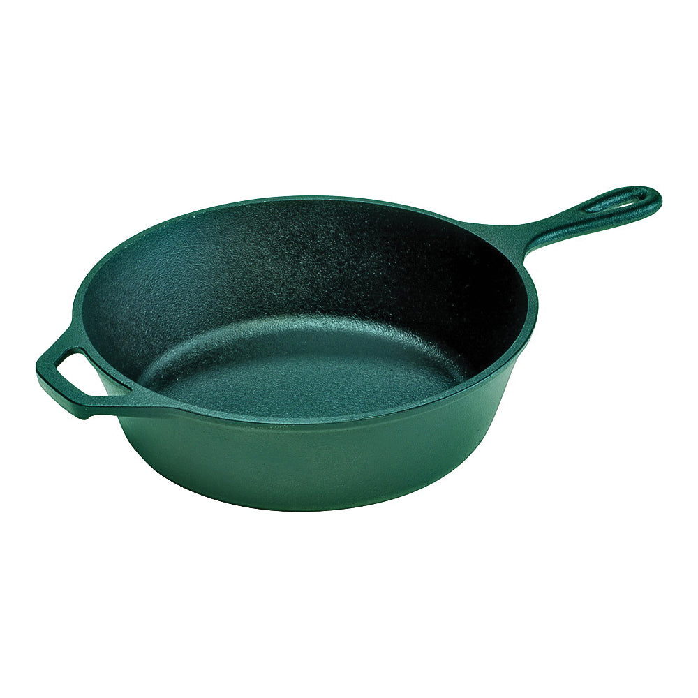 Lodge L8DSK3 Deep Skillet, 10-1/4 in Dia, Cast Iron, Black