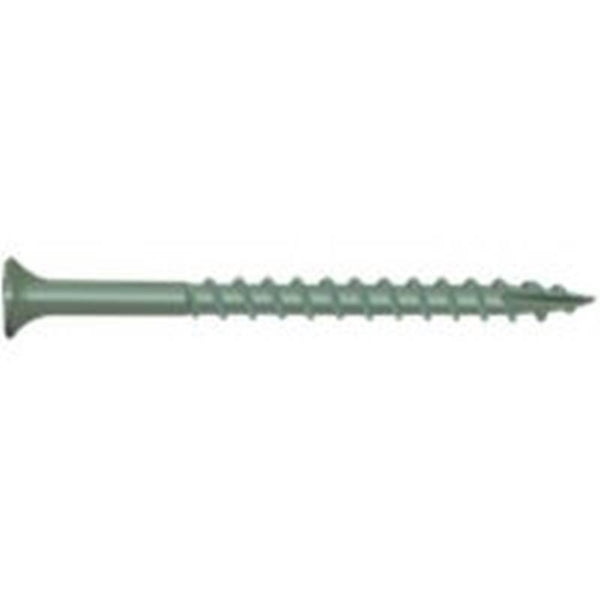 CAMO 0341074 Deck Screw, #7 Thread, 1-1/4 in L, Bugle Head, Star Drive, Type 17 Slash Point, Carbon Steel