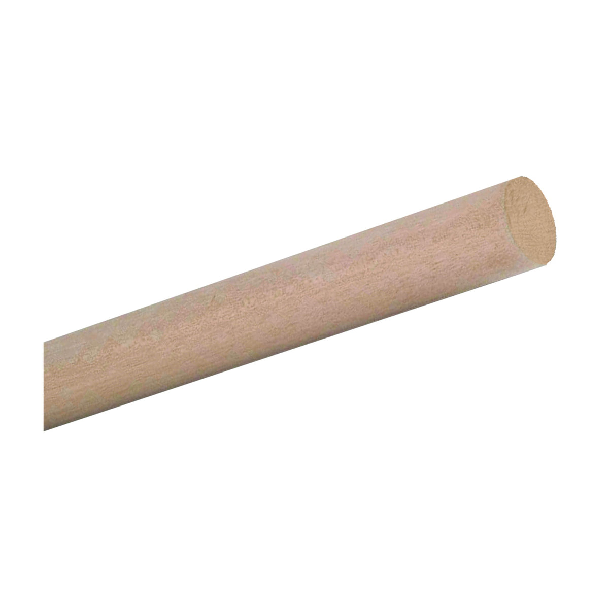 Waddell 6508UB Dowel Rod, 1/2 in Dia, 36 in L, Oak Wood