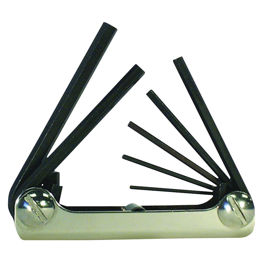 Eklind 21172 Hex Key Set, 7-Piece, Steel, Black